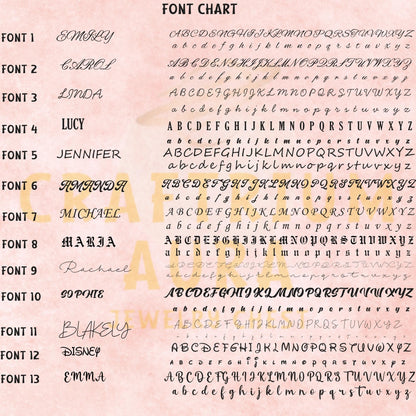 Personalized Custom Name Necklace, Engraved Multiple Names, 14K Gold Plated Jewelry Gift for Mom, Kids Names Necklace, Christmas Gift