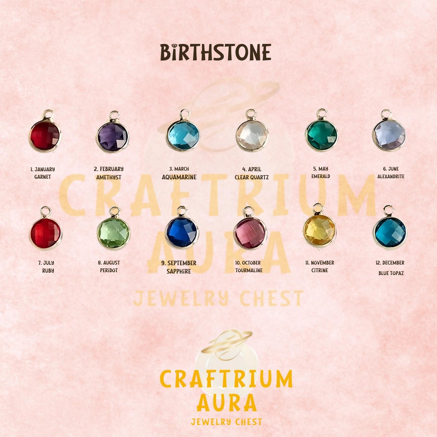 Row Birthstone Cross Necklace, Personalized Family Charm, Multiple Children 925 Silver Gold Plated, Minimalist Mom Gift, Christmas Gift