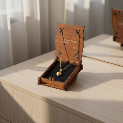 Dainty Bubble Heart Pendant, Minimalist 14K Gold Plated 925 Silver Necklace, Romantic Christmas Gift, Timeless Jewelry Gift for Her