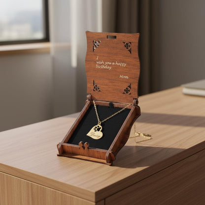 Paw Side Heart Necklace, Dainty 925 Silver Gold Plated, Minimalist Pet Lover Gift, Custom Length Jewelry, Dog Mom Christmas Gift for Her