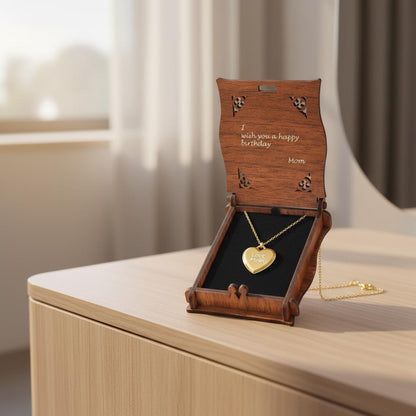 Minimalist Flat Heart Necklace, Dainty 925 Silver Gold Plated, Custom Length Simple Charm, Everyday Love Jewelry Christmas Gift for Her