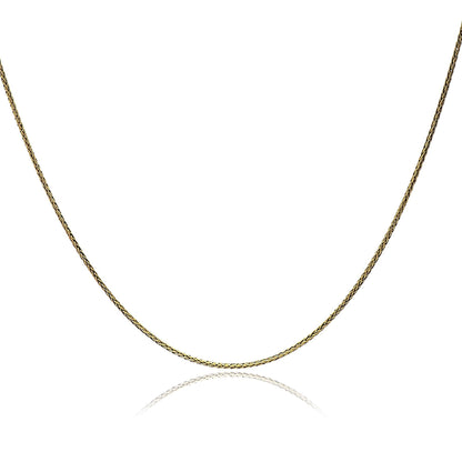 Endless Story Quote Necklace, Minimalist Charm Pendant, Gold Plated Sterling Silver, Gift for Him or Her, Anniversary Daily Handmade Jewelry