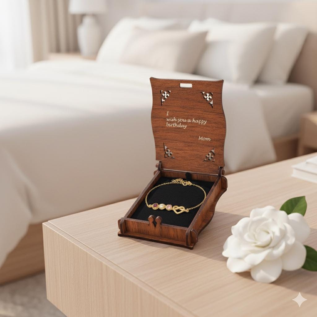 Birthstone Anklet with Heart, Personalized Minimalist Charm, Dainty 925 Silver Gold Plated, Custom Anniversary Gift for Her, Christmas Gift