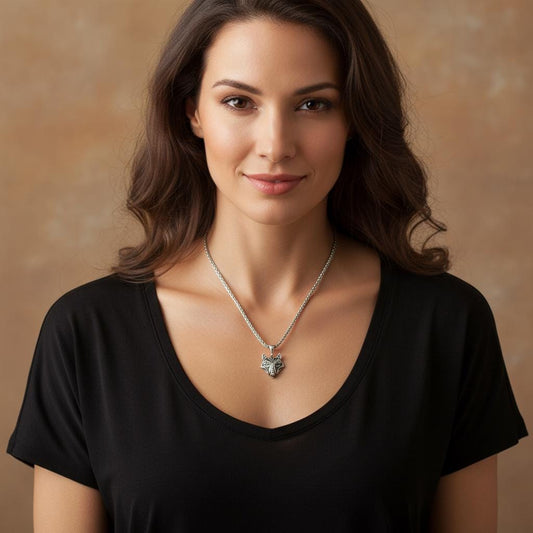 Viking Wolf Head Pendant, Fenrir Norse Mythology Necklace, Stainless Steel Celtic Amulet, Unisex Protection Charm, Christmas Gift